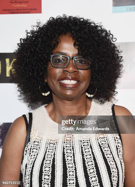 Brenda Marshall McClure arrives at the FYC Us Independents Screenings and Red Carpet at the Elks Lodge on May 25, 2018 in Van Nuys, California.