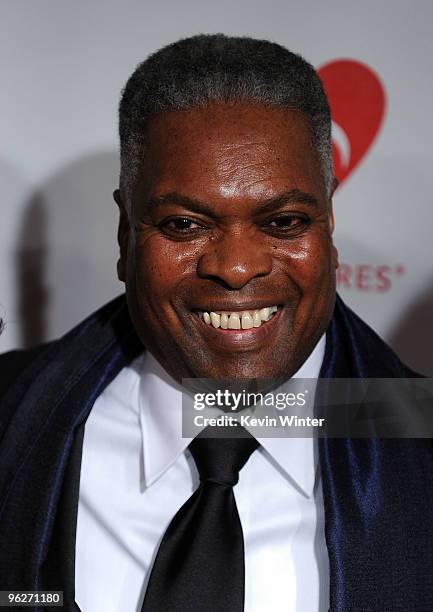 Booker T. Jones arrives at the 2010 MusiCares Person Of The Year Tribute To Neil Young at the Los Angeles Convention Center on January 29, 2010 in...