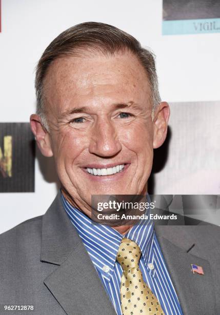 Actor Patrick Finerty arrives at the FYC Us Independents Screenings and Red Carpet at the Elks Lodge on May 25, 2018 in Van Nuys, California.