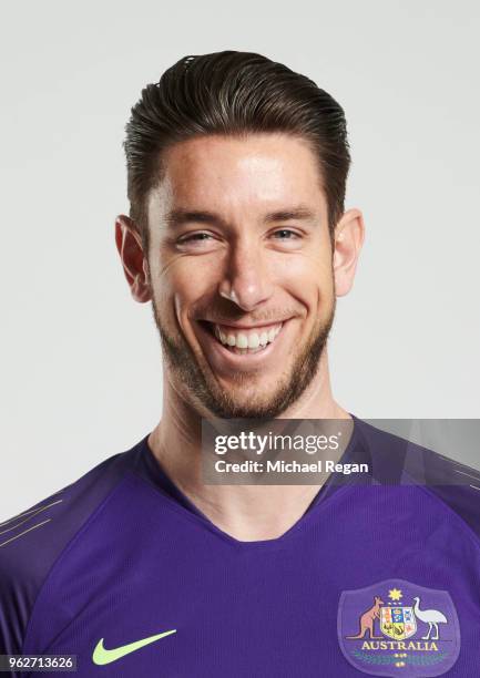 Brad Jones of Australia poses during the Australia 'Socceroos' Kit Launch on March 24, 2018 in Oslo, Norway.