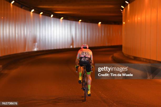 Michael Woods of Canada and Team EF Education First-Drapac p/b Cannondale / Tunnel / during the 101st Tour of Italy 2018, Stage 20 a 214km stage from...