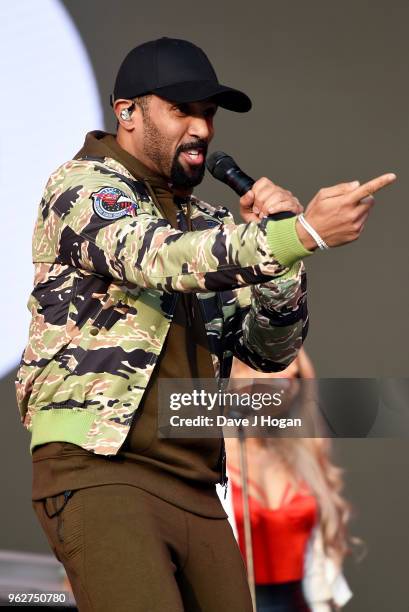 Craig David performs during day 1 of BBC Radio 1's Biggest Weekend 2018 held at Singleton Park on May 26, 2018 in Swansea, Wales.