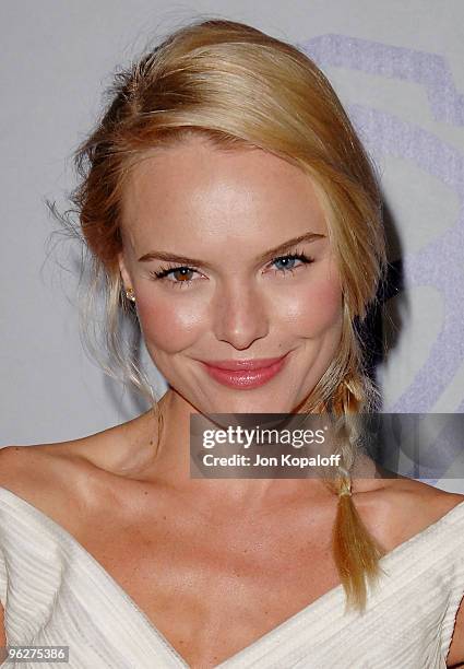 Actress Kate Bosworth arrives at the Warner Brothers/InStyle Golden Globes After Party at The Beverly Hilton Hotel on January 17, 2010 in Beverly...