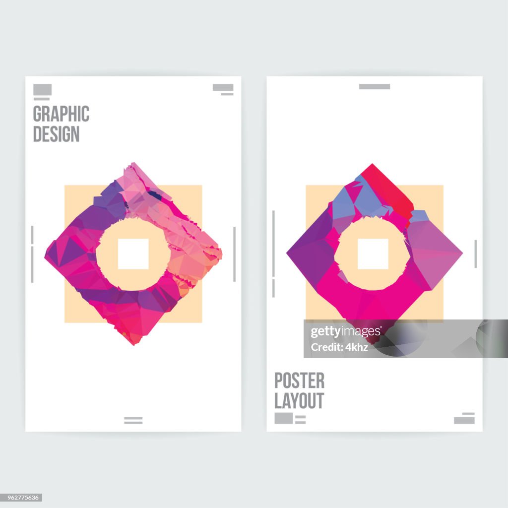Square Frame Layout Abstract Square Frame Graphic Design Layout Template High-Res Vector ...
