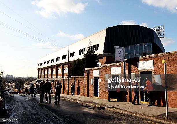 General view of Slehurst Park prior to the Coca-Cola Football League Championship match between Crystal Palace and Peterborough United at Selhurst...