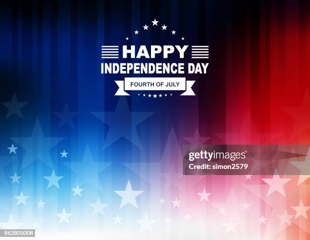 happy 4th of july independence day background - patriotic background stock illustrations