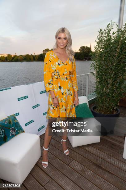 Lena Gercke attends the Cherry Blossom Night on May 25, 2018 in Hamburg, Germany.