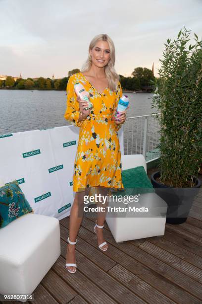 Lena Gercke attends the Cherry Blossom Night on May 25, 2018 in Hamburg, Germany.