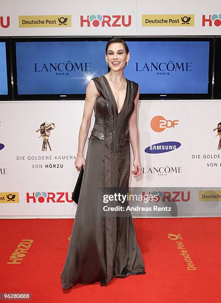 Actress Christiane Paul attends the Goldene Kamera 2010 Award at the Axel Springer Verlag on January 30, 2010 in Berlin, Germany.