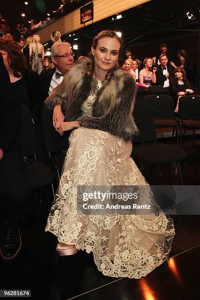 Actress Diane Kruger attends the Goldene Kamera 2010 Award at the Axel Springer Verlag on January 30, 2010 in Berlin, Germany.