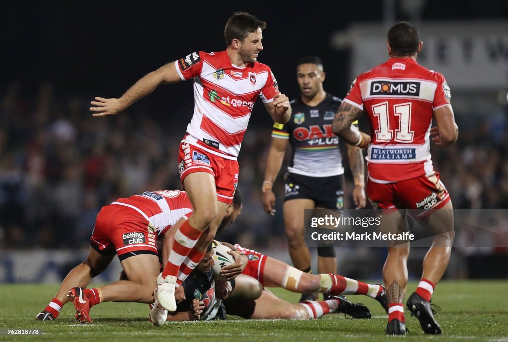 NRL Rd 12 - Panthers v Dragons