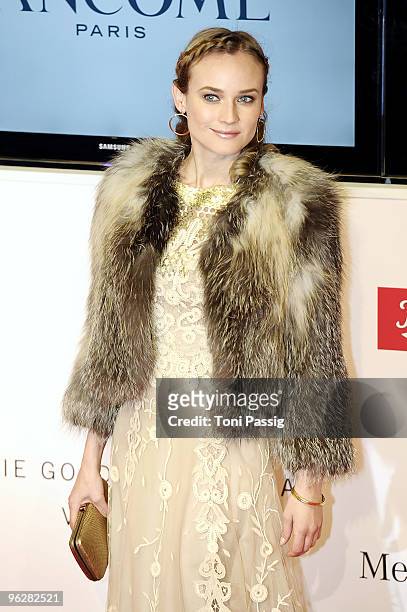Actress Diane Kruger attends the Goldene Kamera 2010 Award at the Axel Springer Verlag on January 30, 2010 in Berlin, Germany.