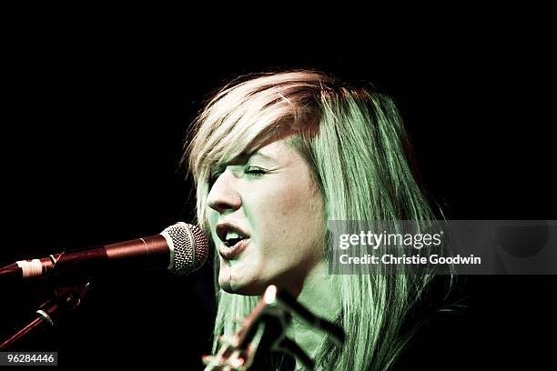 Ellie Goulding performs at the Tabernacle on January 30, 2010 in London, England.