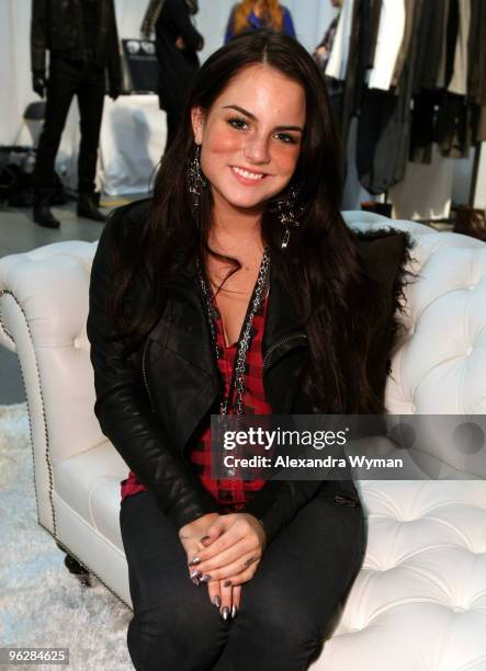 Singer JoJo attends GRAMMY Style Studio Day 4 at Smashbox West Hollywood on January 30, 2010 in West Hollywood, California.