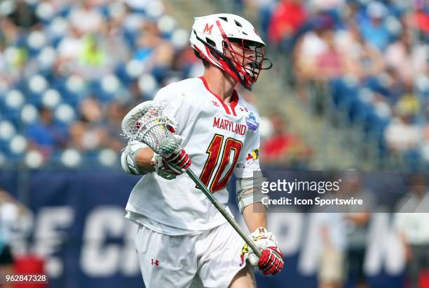 Maryland Terrapins attackman Jared Bernhardt during the semifinal of the NCAA Division I Men's Championship match between Duke Blue Devils and...