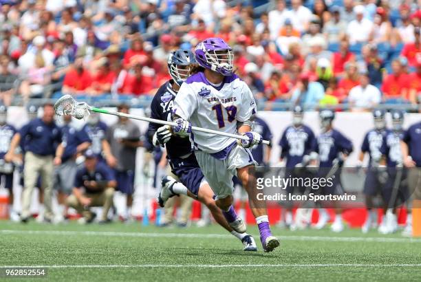 Albany Great Danes defender Troy Reh during the semifinal of the NCAA Division I Men's Championship match between Yale Bulldogs and Albany Great...