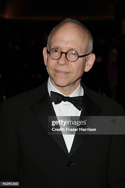 Director Bob Balaban arrives at the 62nd Annual Directors Guild Of America Awards at the Hyatt Regency Century Plaza on January 30, 2010 in Century...