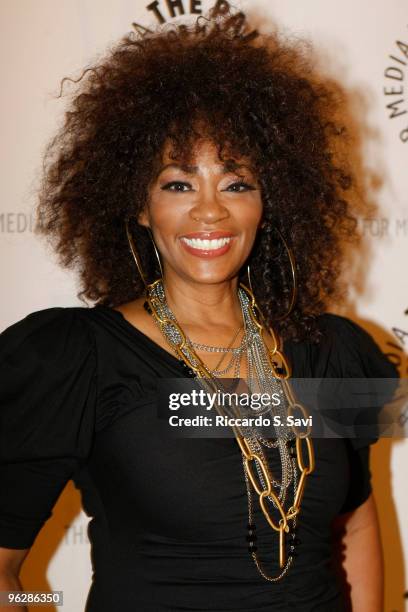 Jody Watley attends The Paley Center for Media "Soul Train: The Hippest Trip in America" premiere screening of VH1 Rock Docs on January 29, 2010 in...