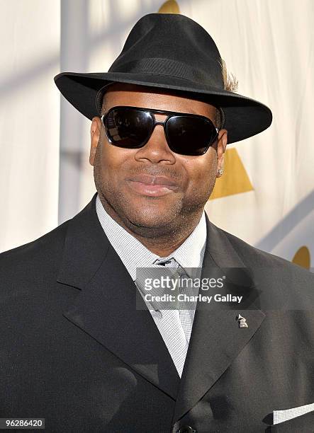 Producer Jimmy Jam arrives at the 52nd Annual GRAMMY Awards Special Merit Awards and Nominee Reception at The Wilshire Ebell Theatre on January 30,...