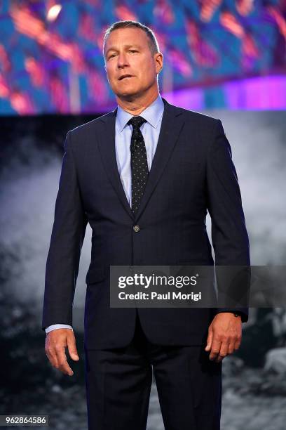 Emmy, Golden Globe and SAG Award-nominated actor John Corbett onstage during the 2018 National Memorial Day Concert - Rehearsals at U.S. Capitol,...