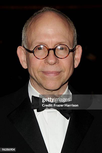 Director Bob Balaban arrives at the 62nd Annual Directors Guild Of America Awards at the Hyatt Regency Century Plaza on January 30, 2010 in Century...