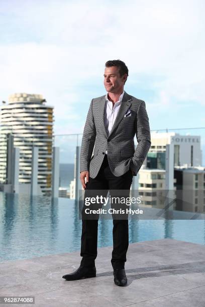 Gold Logie nominee Rodger Corser poses during the TV WEEK Logie Awards Nominations Party at The Star on May 27, 2018 in Gold Coast, Australia.