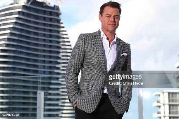 Gold Logie nominee Rodger Corser poses during the TV WEEK Logie Awards Nominations Party at The Star on May 27, 2018 in Gold Coast, Australia.