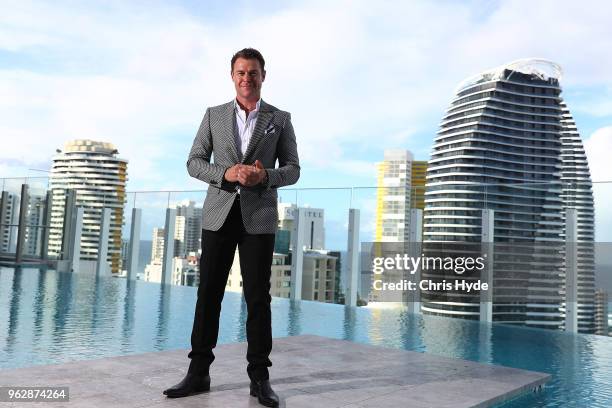 Gold Logie nominee Rodger Corser poses during the TV WEEK Logie Awards Nominations Party at The Star on May 27, 2018 in Gold Coast, Australia.