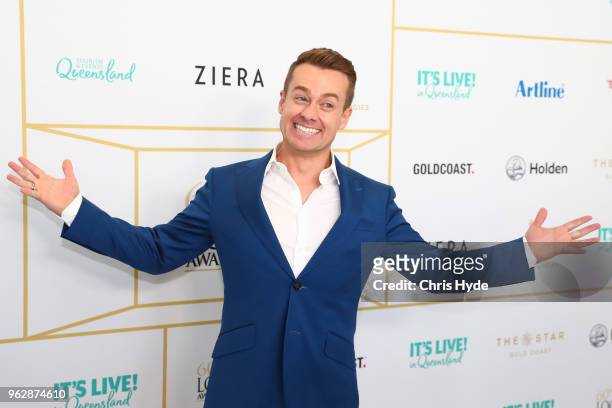Grant Denyer attends the TV WEEK Logie Awards Nominations Party at The Star on May 27, 2018 in Gold Coast, Australia.