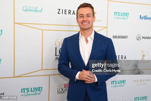 Grant Denyer attends the TV WEEK Logie Awards Nominations Party at The Star on May 27, 2018 in Gold Coast, Australia.