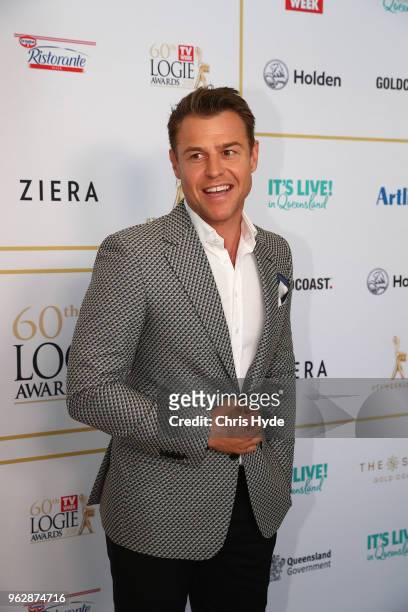 Rodger Corser attends the TV WEEK Logie Awards Nominations Party at The Star on May 27, 2018 in Gold Coast, Australia.