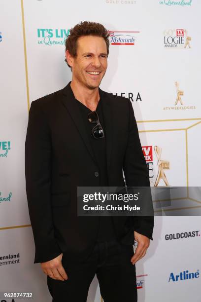 Aaron Jeffery attends the TV WEEK Logie Awards Nominations Party at The Star on May 27, 2018 in Gold Coast, Australia.