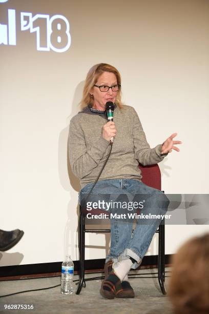 Melissa Leo attends the 2018 Mammoth Lakes Film Festival on May 26, 2018 in Mammoth Lakes, California.