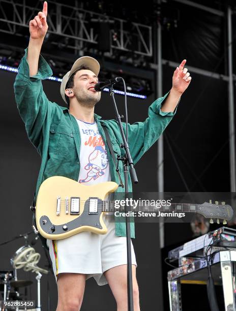 Jack Antonoff of Bleachers performs at BottleRock Napa Valley Music Festival at Napa Valley Expo on May 26, 2018 in Napa, California.