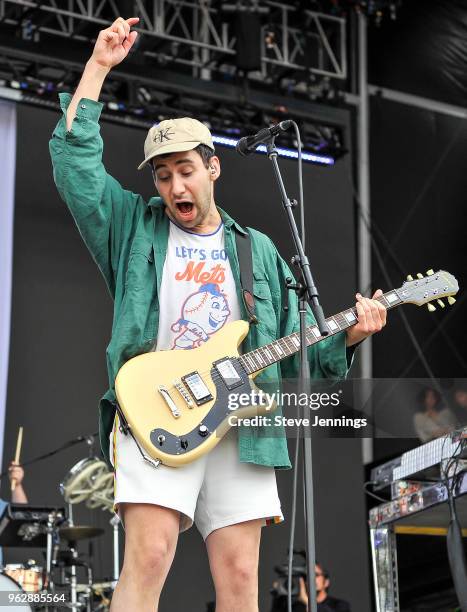 Jack Antonoff of Bleachers performs at BottleRock Napa Valley Music Festival at Napa Valley Expo on May 26, 2018 in Napa, California.