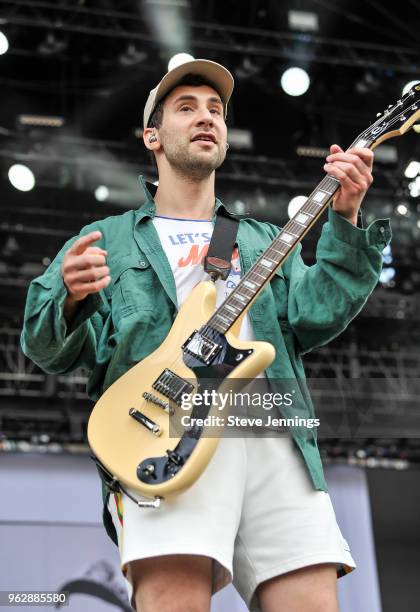 Jack Antonoff of Bleachers performs at BottleRock Napa Valley Music Festival at Napa Valley Expo on May 26, 2018 in Napa, California.