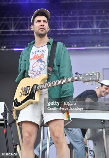 Jack Antonoff of Bleachers performs at BottleRock Napa Valley Music Festival at Napa Valley Expo on May 26, 2018 in Napa, California.