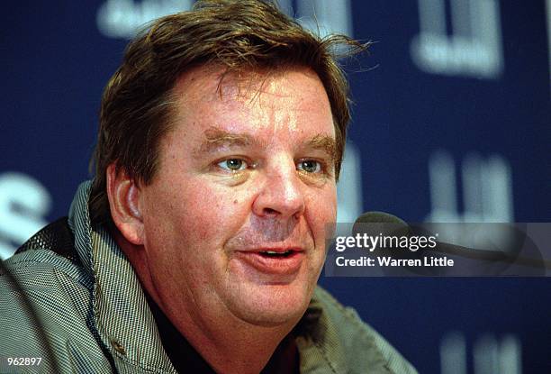 Johann Rupert during the Dunhill Links Championships held at Kingsbarns, Carnoustie, and St Andrews, in Scotland. \ Mandatory Credit: Warren Little...