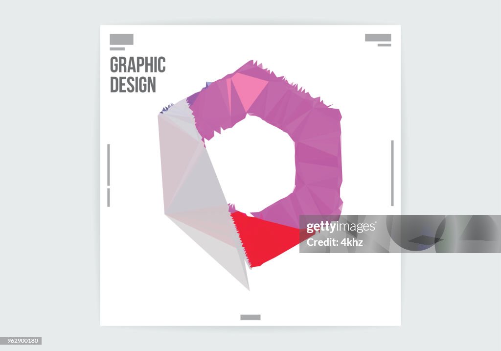 Abstract Geometric Shape Graphic Design Poster Layout Template High-Res ...