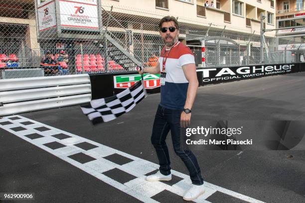 Actor Nikolaj Coster-Waldau is seen during the Monaco Formula One Grand Prix at Circuit de Monaco on May 27, 2018 in Monte-Carlo, Monaco.