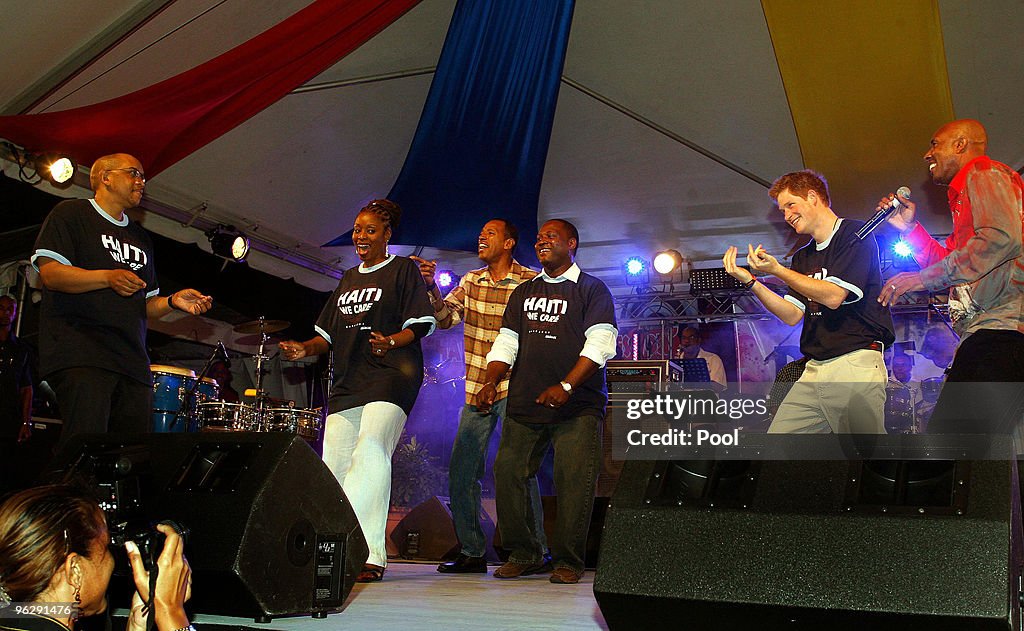 Prince Harry Visits Barbados - Day 2