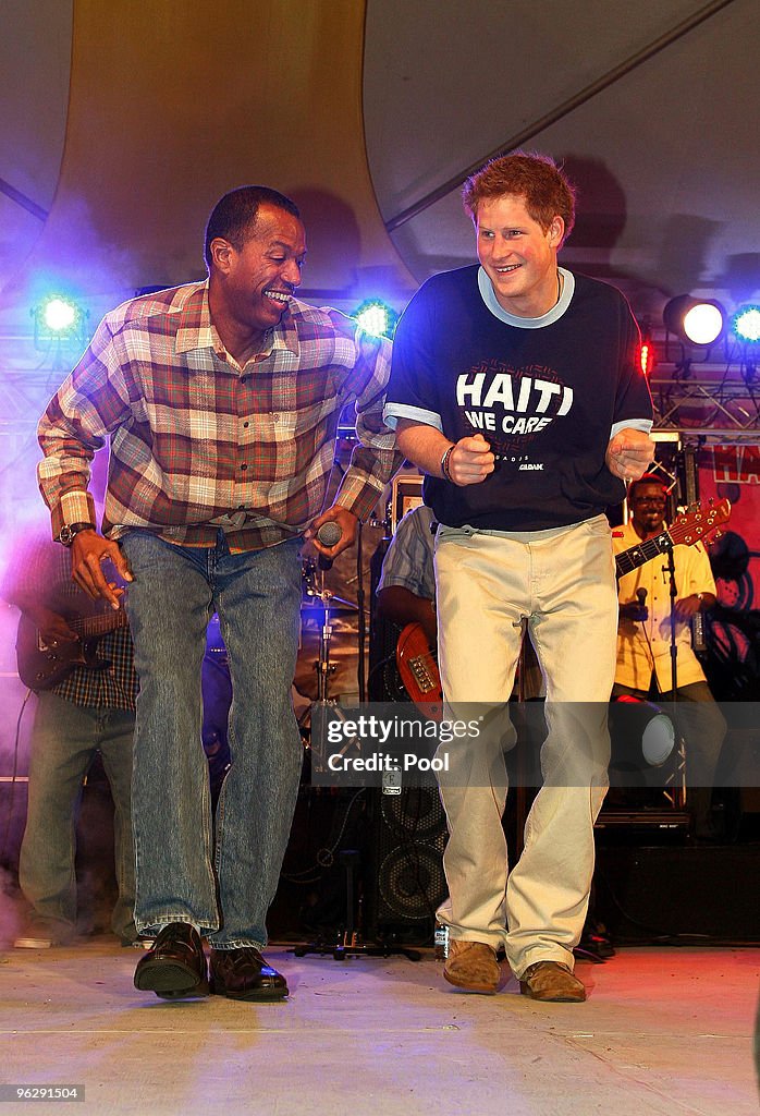 Prince Harry Visits Barbados - Day 2