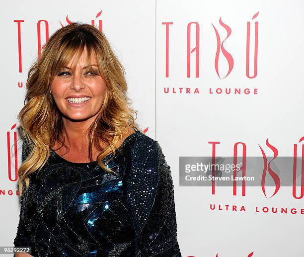 Actress Nicole Eggert arrives to host a night at Tabu Ultra Lounge at MGM Grand on January 30, 2010 in Las Vegas, Nevada.