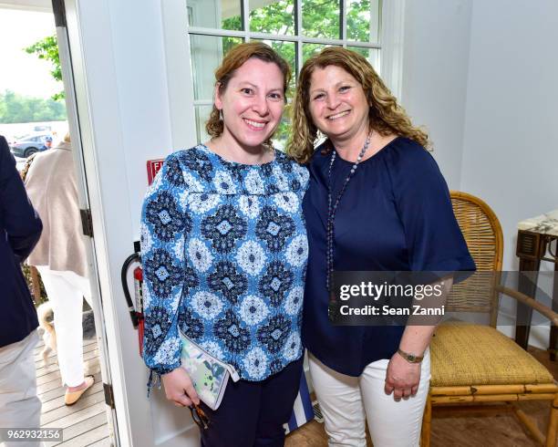 Veterinarian Christine Asaro and Jamie Berger attend ARF Thrift Shop Designer Show House & Sale at ARF Thrift & Treasure Shop on May 26, 2018 in...