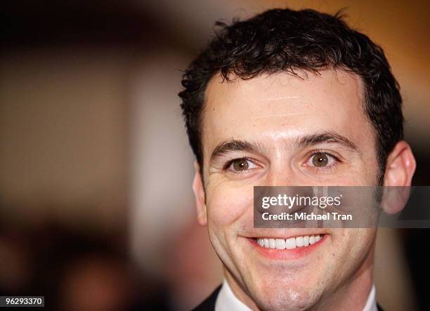 Fred Savage arrives to the 62nd Annual Directors Guild of America Awards held at Hyatt Regency Century Plaza on January 30, 2010 in Century City,...