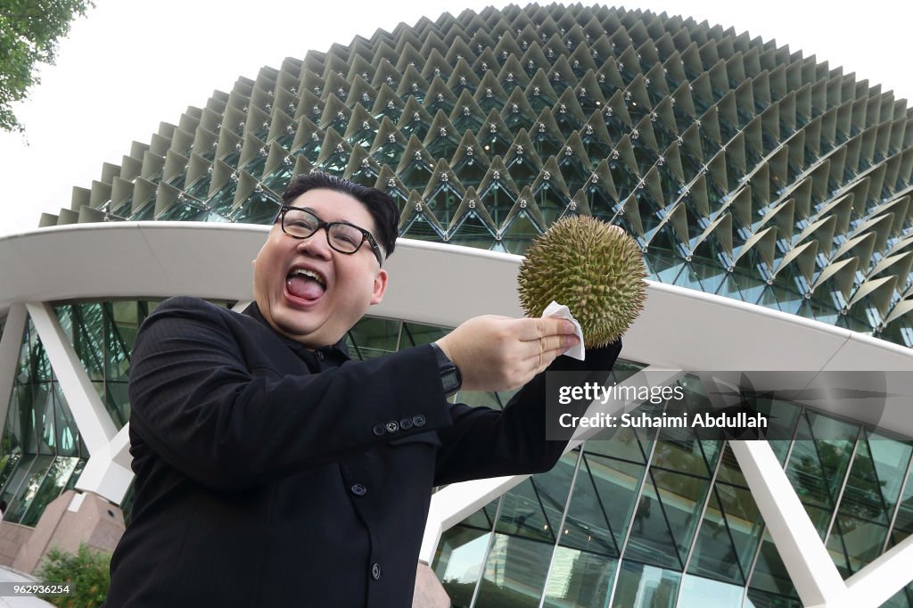 Kim Jong Un Impersonator Makes An Appearance in Singapore
