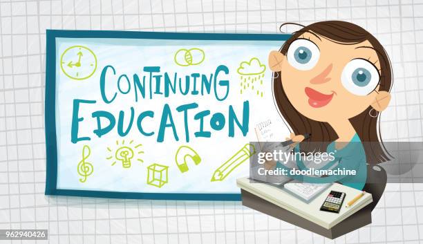 erwachsenenbildung! - mathematical-function stock-grafiken, -clipart, -cartoons und -symbole