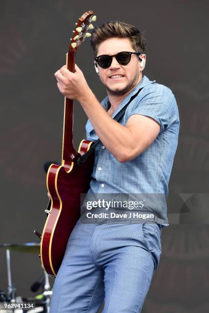 Niall Horan performs during day 2 of BBC Radio 1's Biggest Weekend 2018 held at Singleton Park on May 27, 2018 in Swansea, Wales.