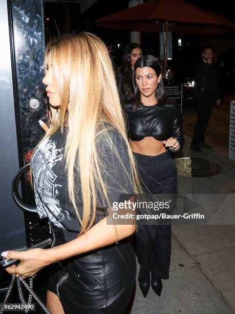 Kourtney Kardashian is seen on May 26, 2018 in Los Angeles, California.
