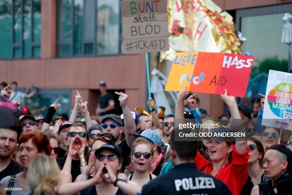 GERMANY-POLITICS-FAR-RIGHT-DEMO-RACISM